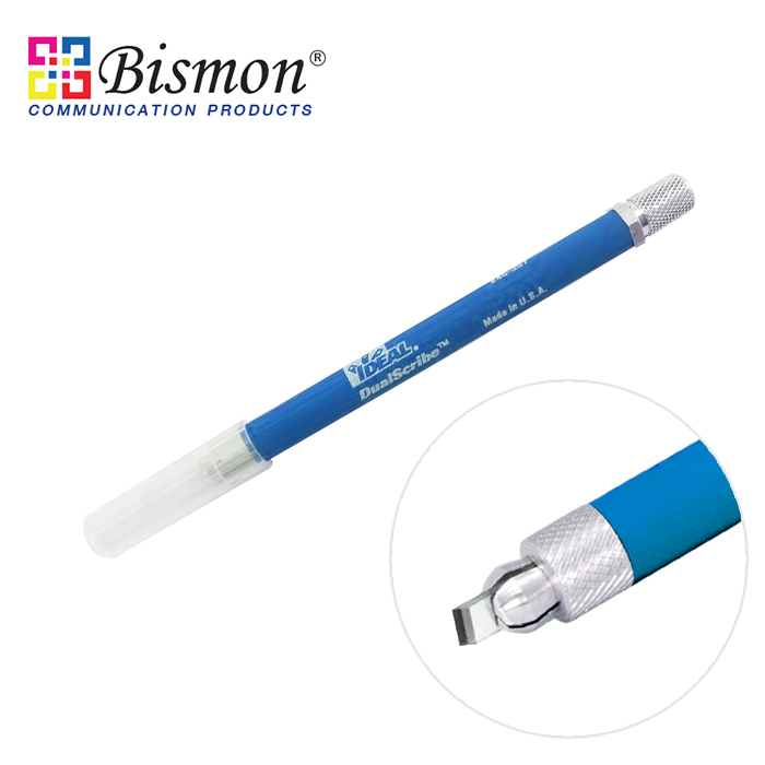 Sapphire-Blade-DualScribe-blue-handle-ปากกา-ตัดแท่งสายใยแก้ว